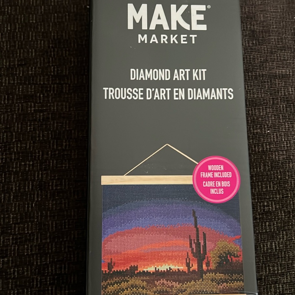 Diamond Art Kit Make Market purchased at Michael’s